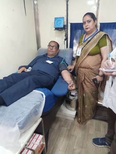 Health and Blood Donation Camp